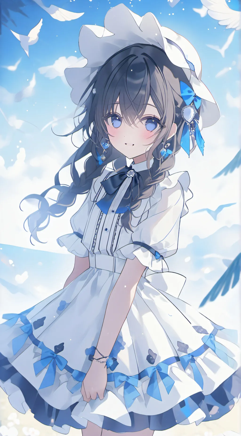 ai character: nika background