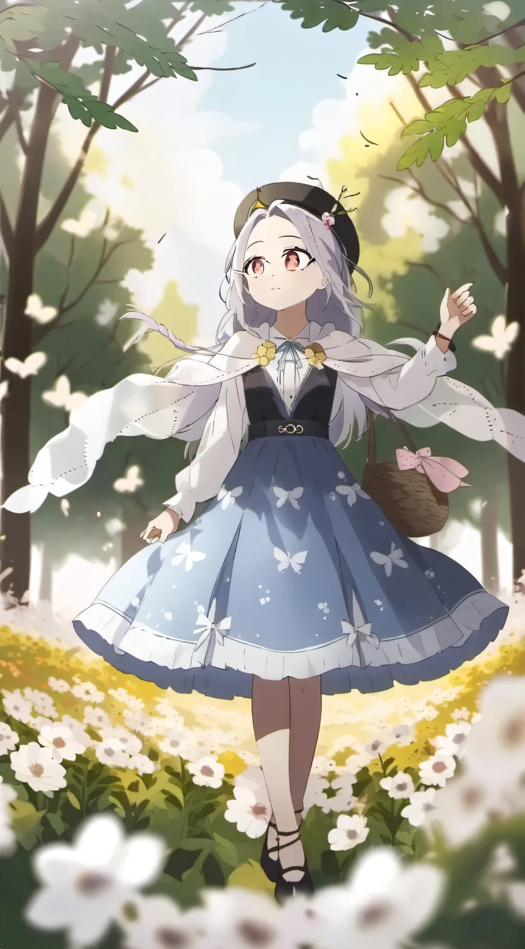 ai character: MHA School play background