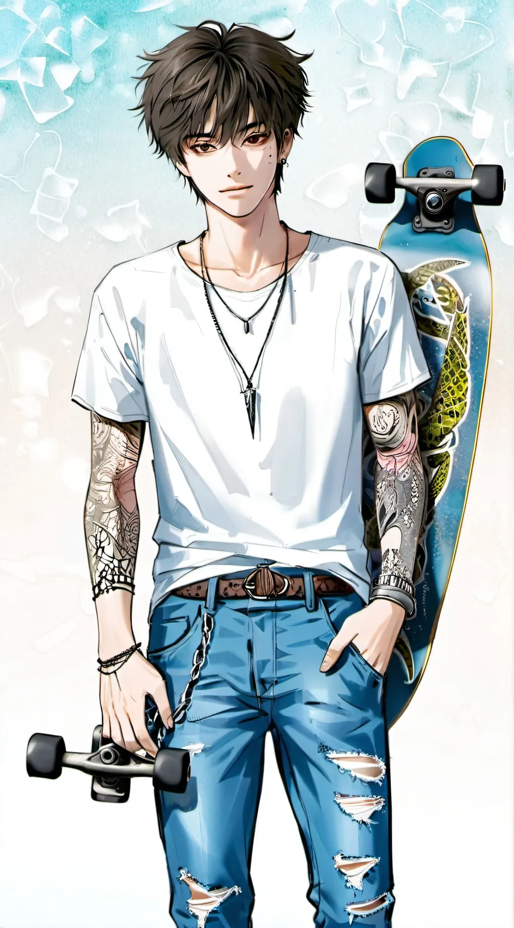 ai character: Knox background