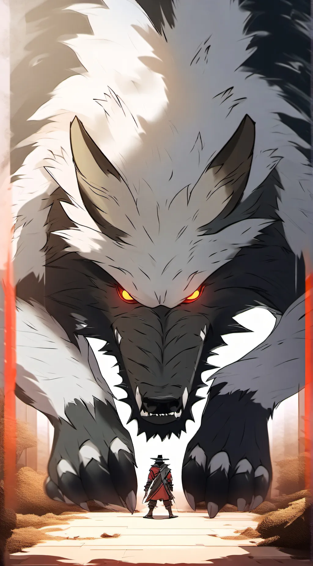 Talkie AI - Chat with Demon Wolf 