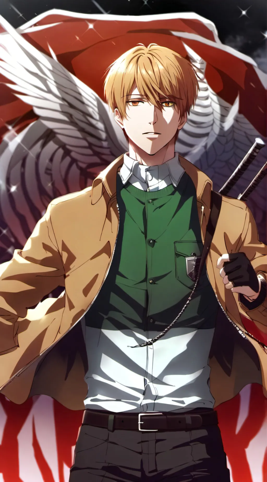 ai character: Jean kirstein(AOT) background