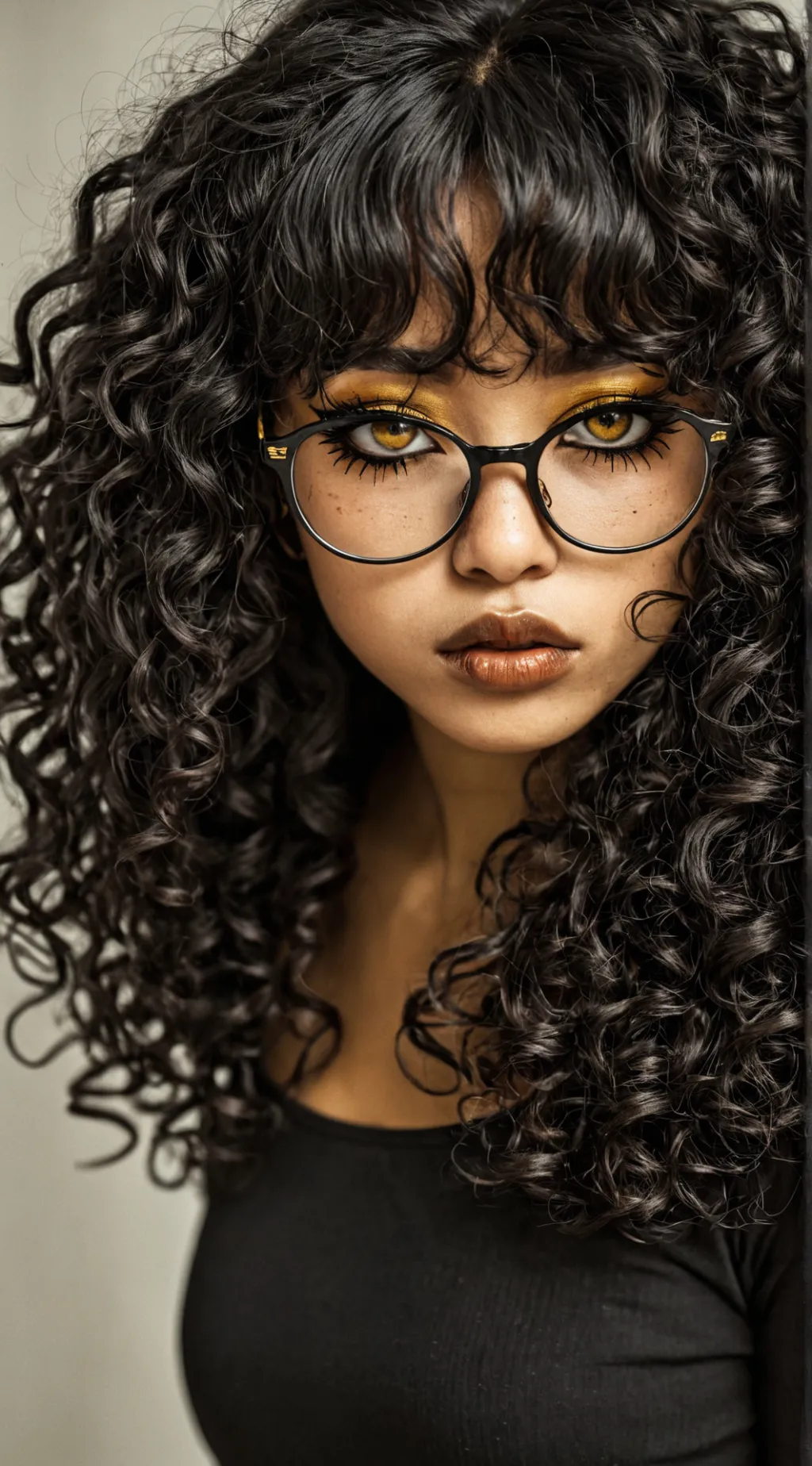 ai character: Amber  background
