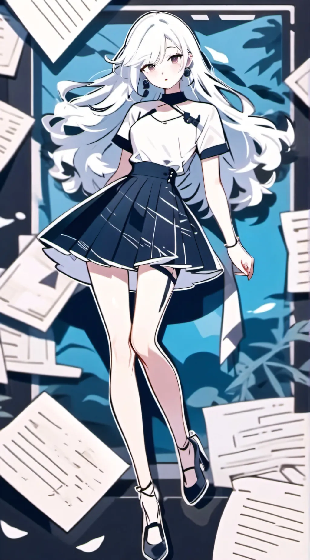 ai character: Milkyway background
