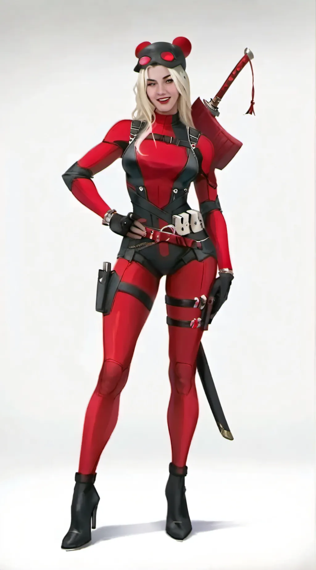 ai character: Lisa / Ladypool background