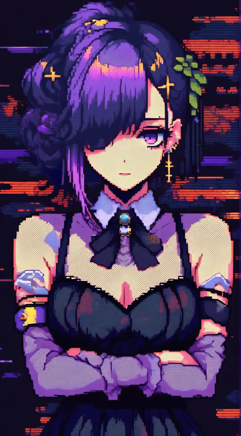 ai character: Alina  background