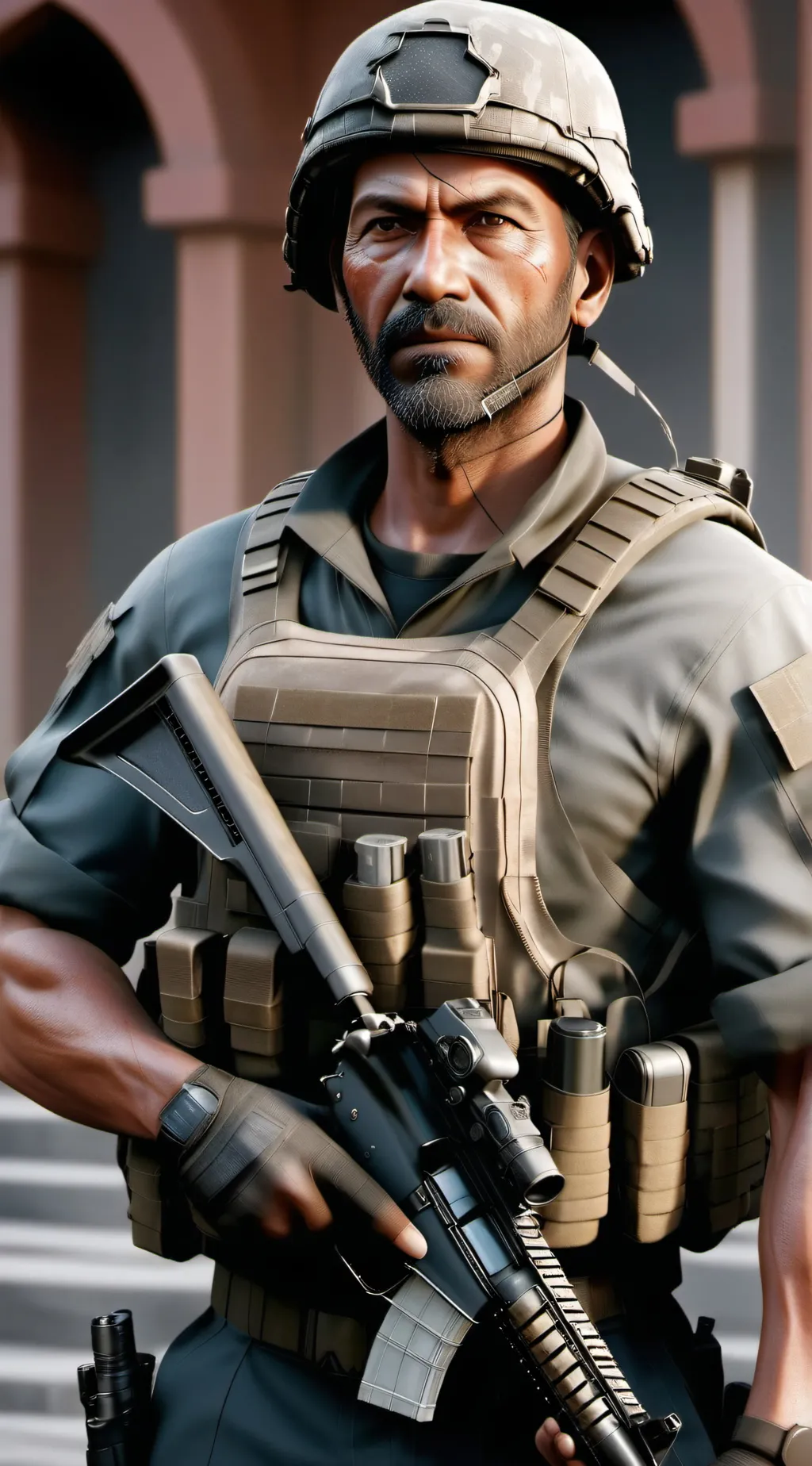 ai character: call of duty. 141 background