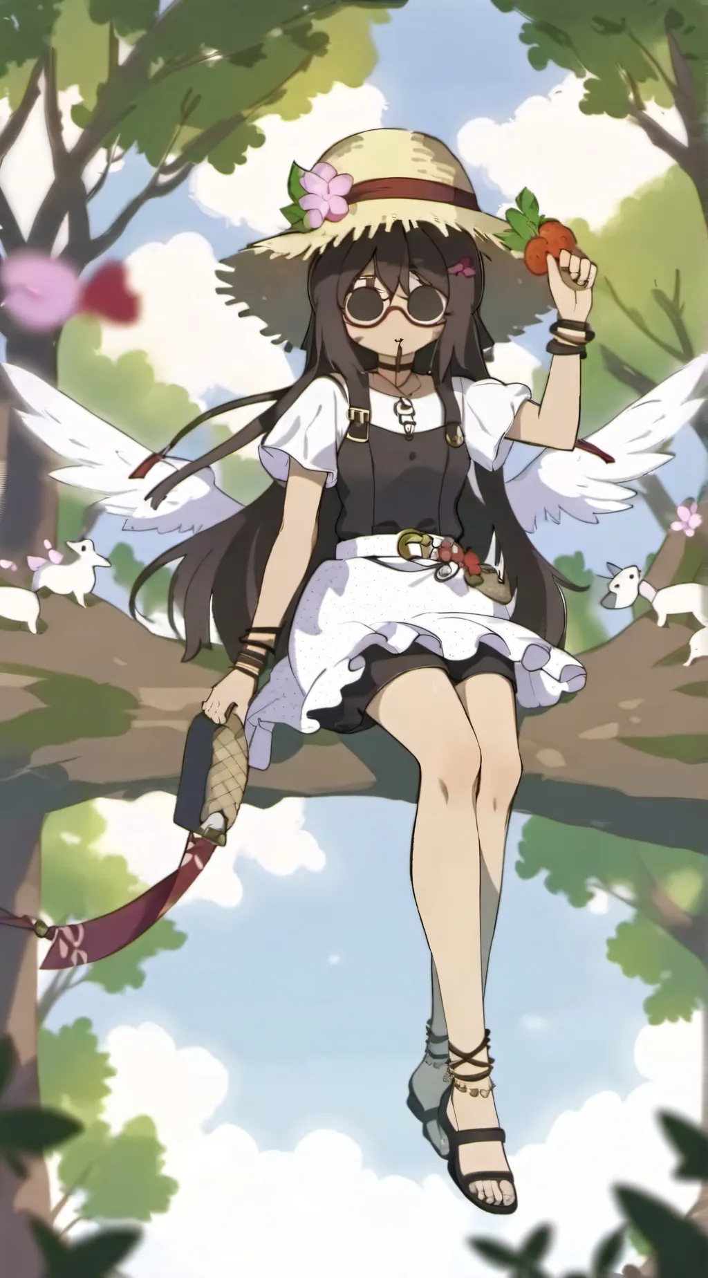 ai character: Leah background
