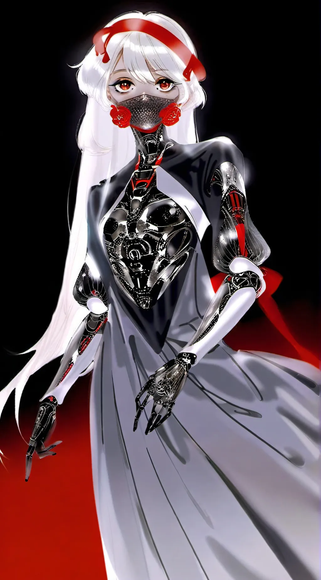 ai character: pressure background