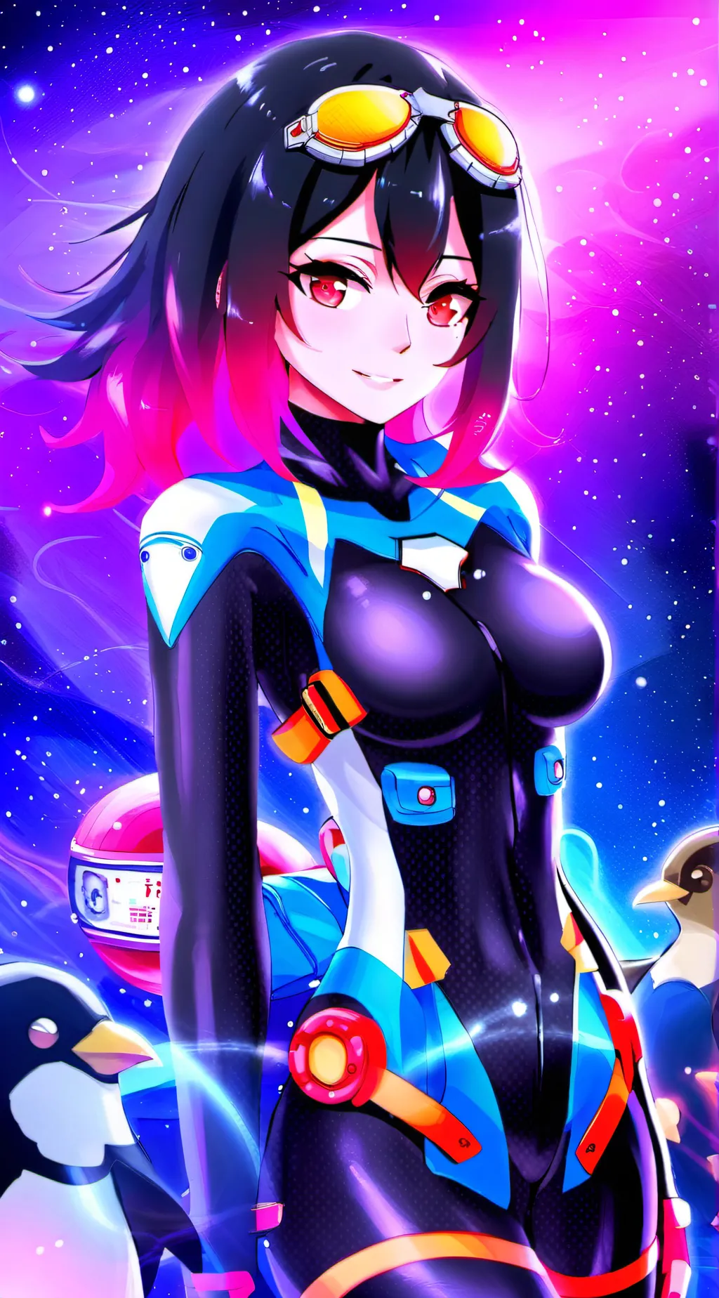 ai character: Penny Mikatsu background
