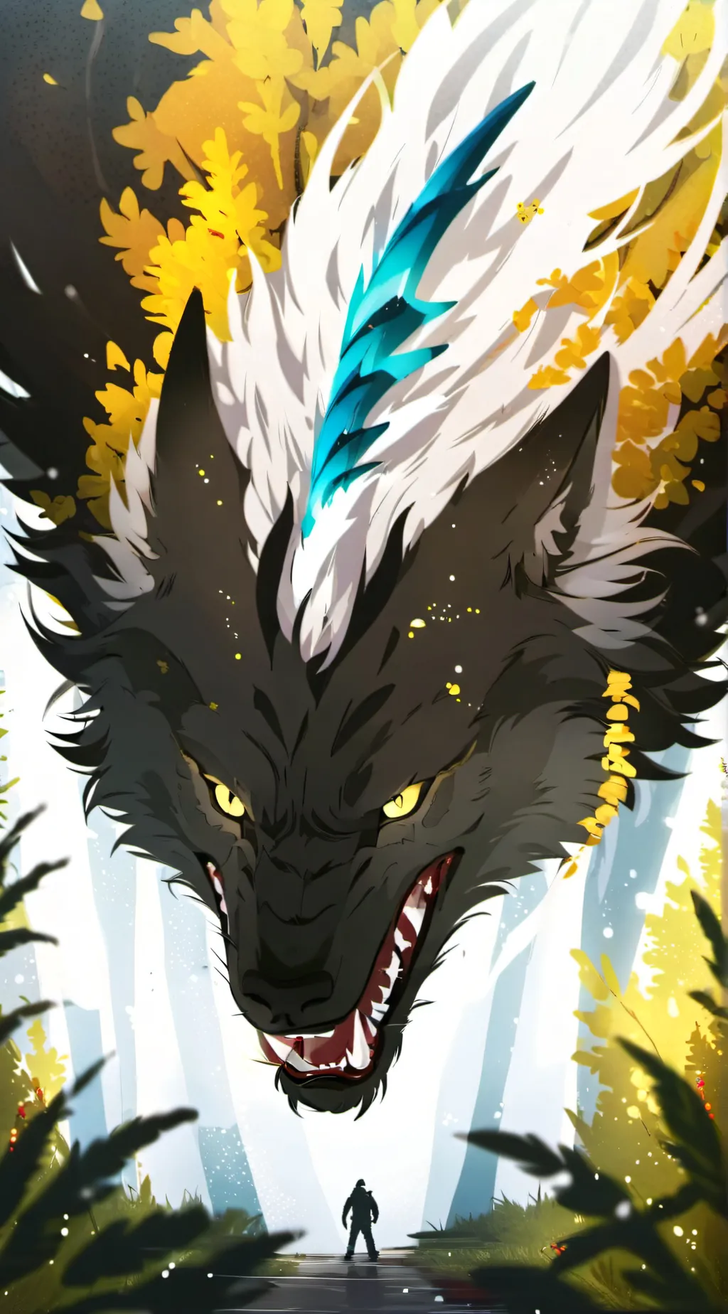 ai character: Kaiju Facility (1) background