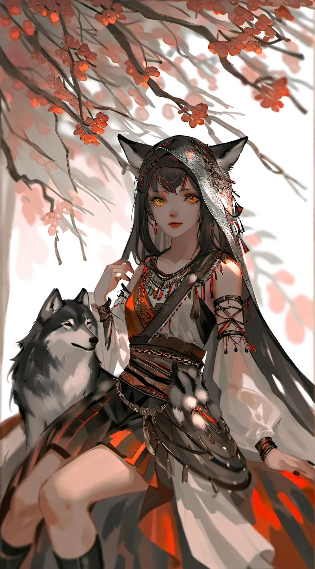 ai character: emily background