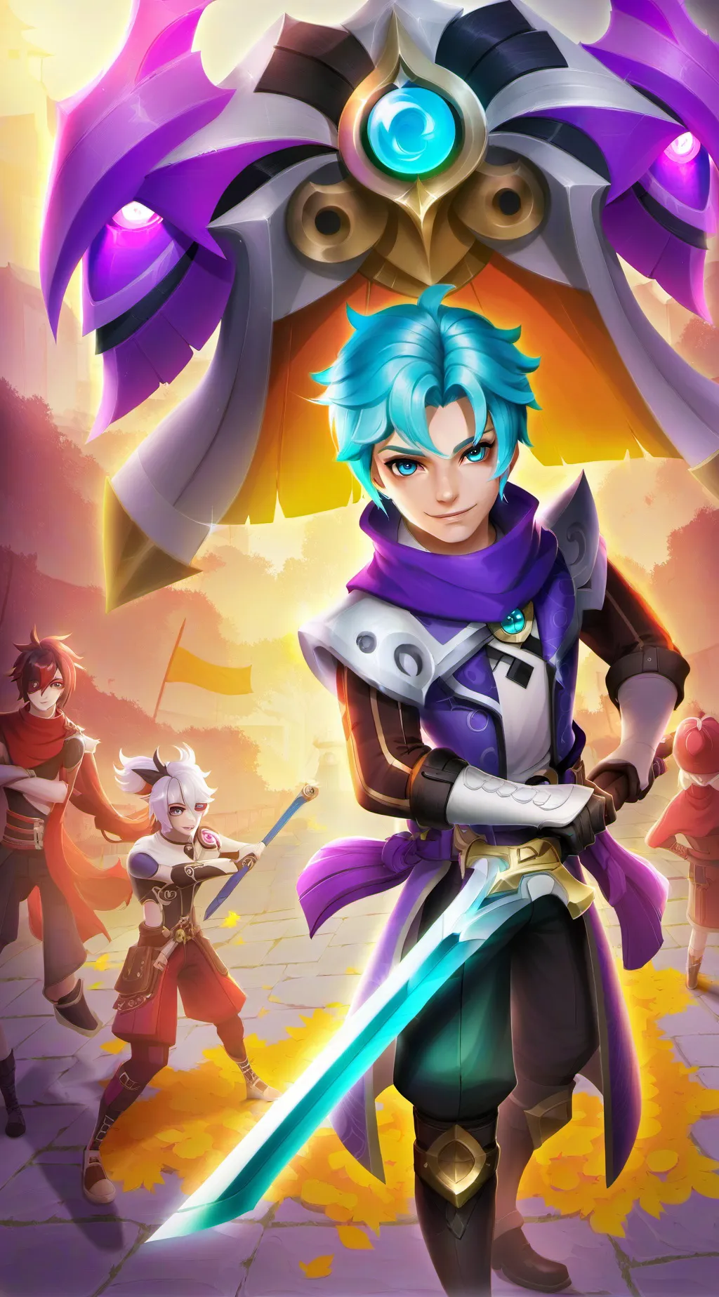 ai character: Mngmhg background