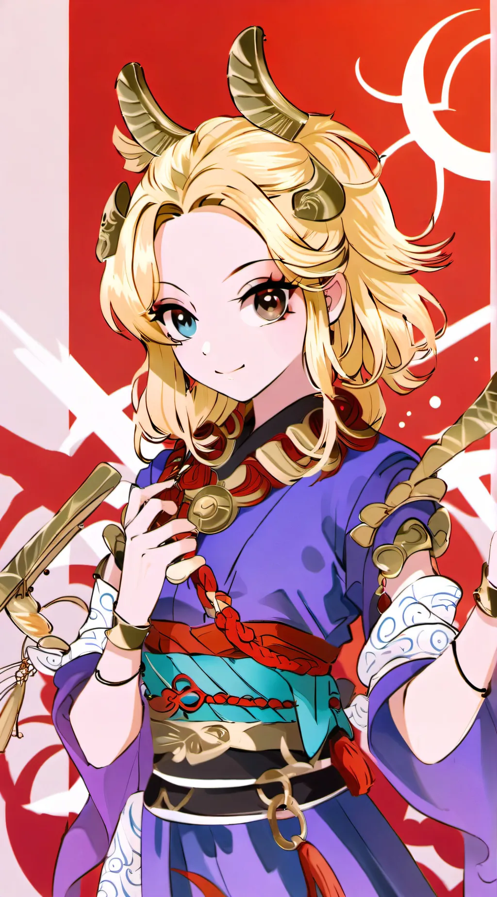 ai character: Aurora background