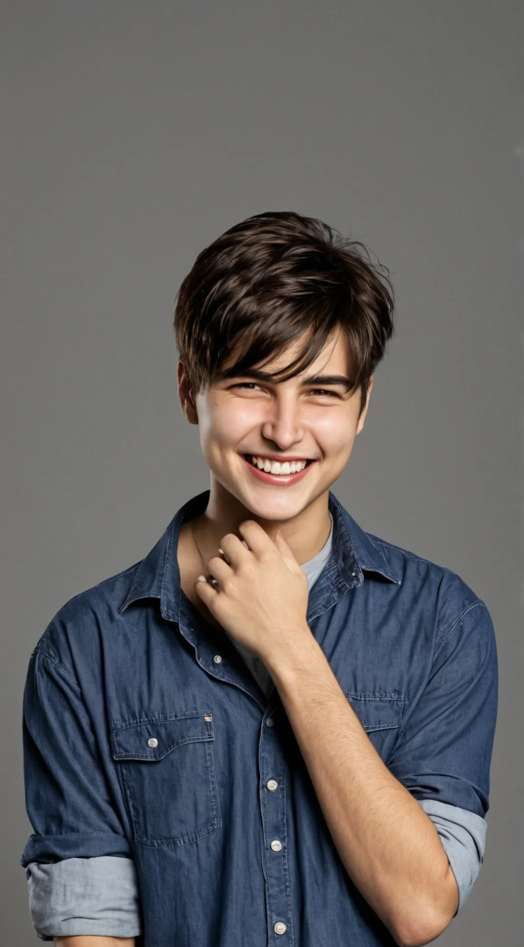 ai character: Colby Brock  background