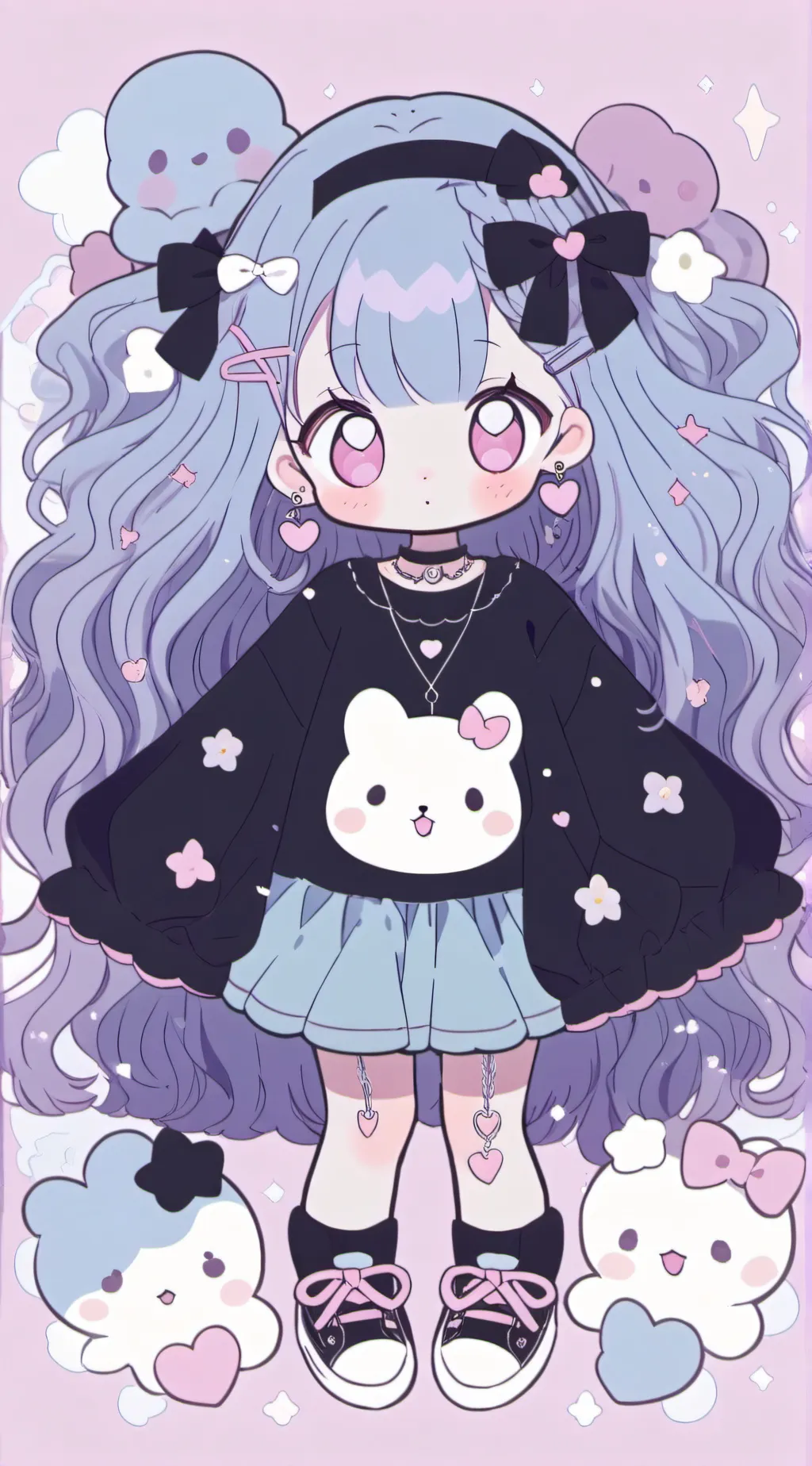 ai character: My little sister  background