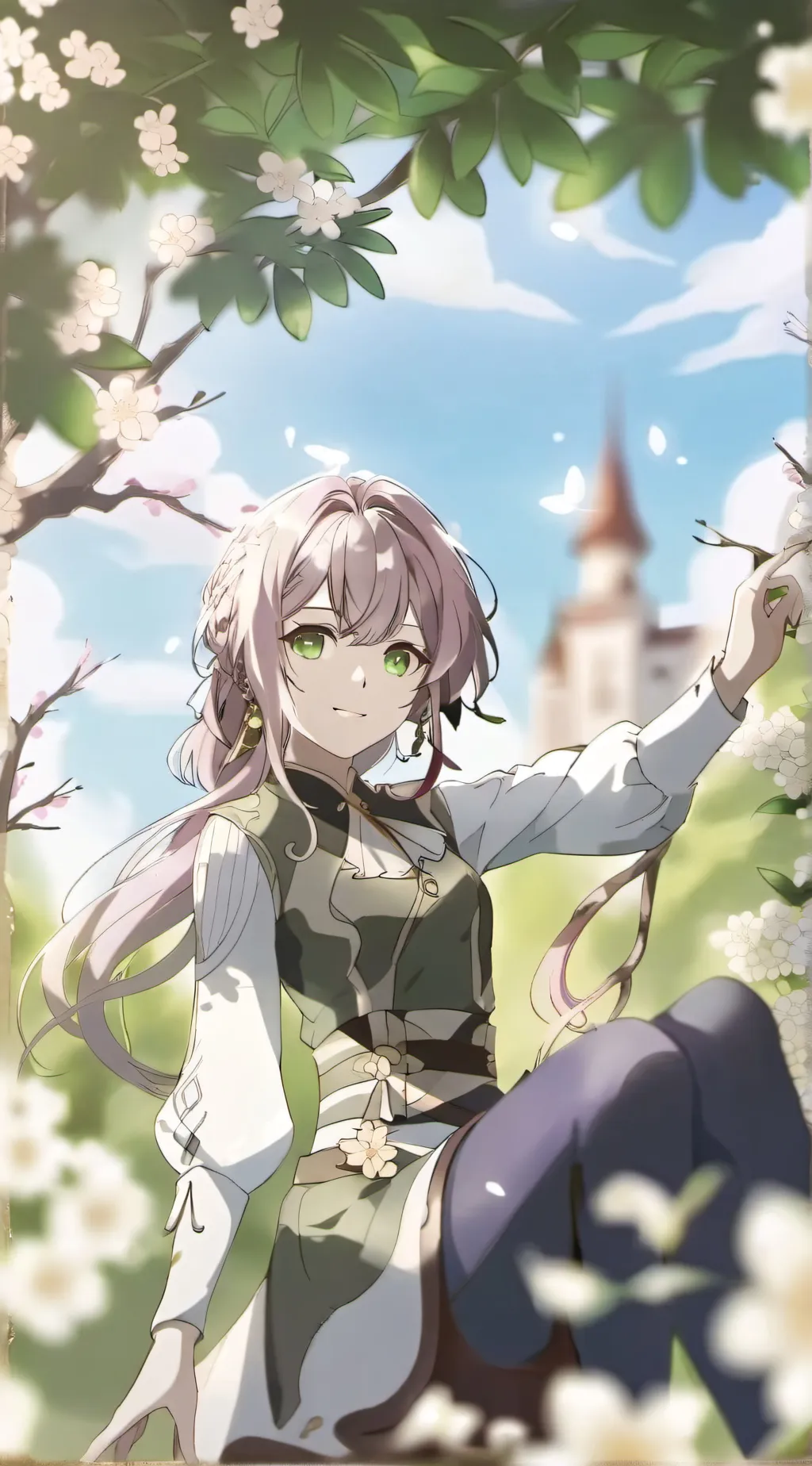 ai character: Demon slayer background