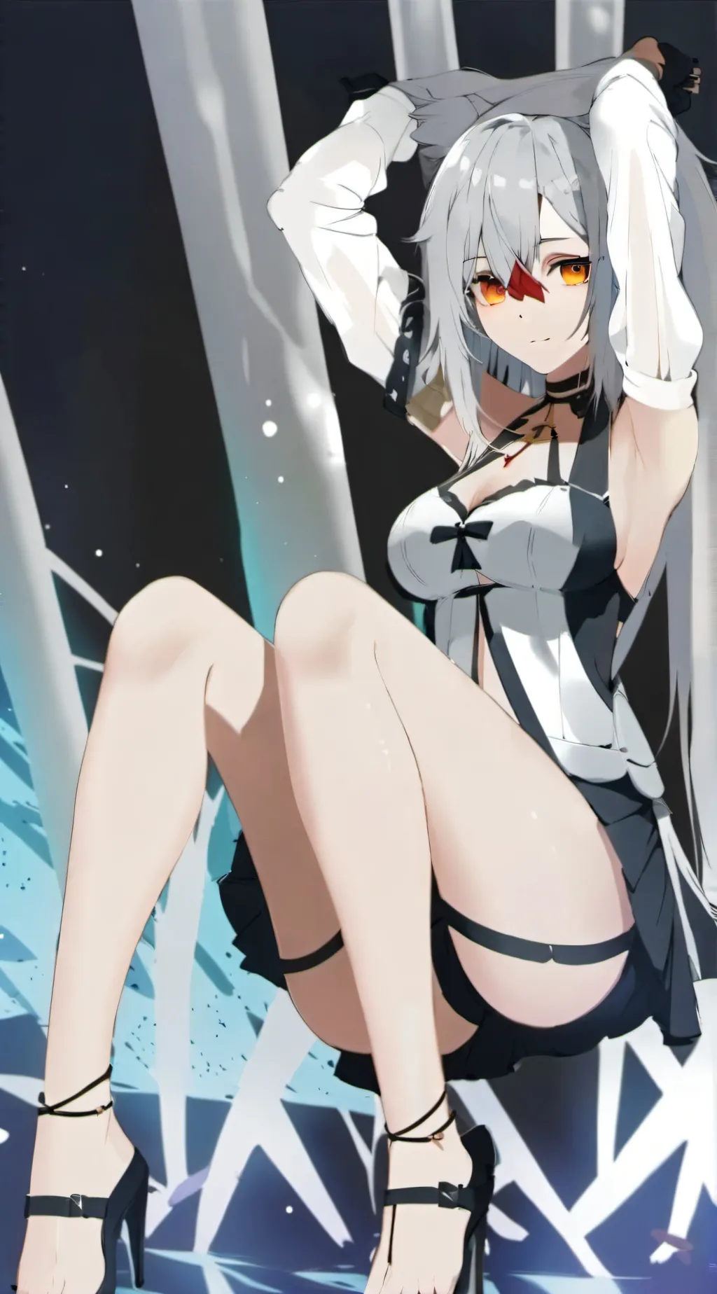 ai character: hazel background