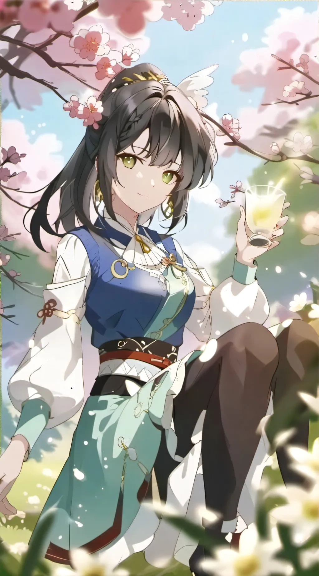 ai character: Lilly  background