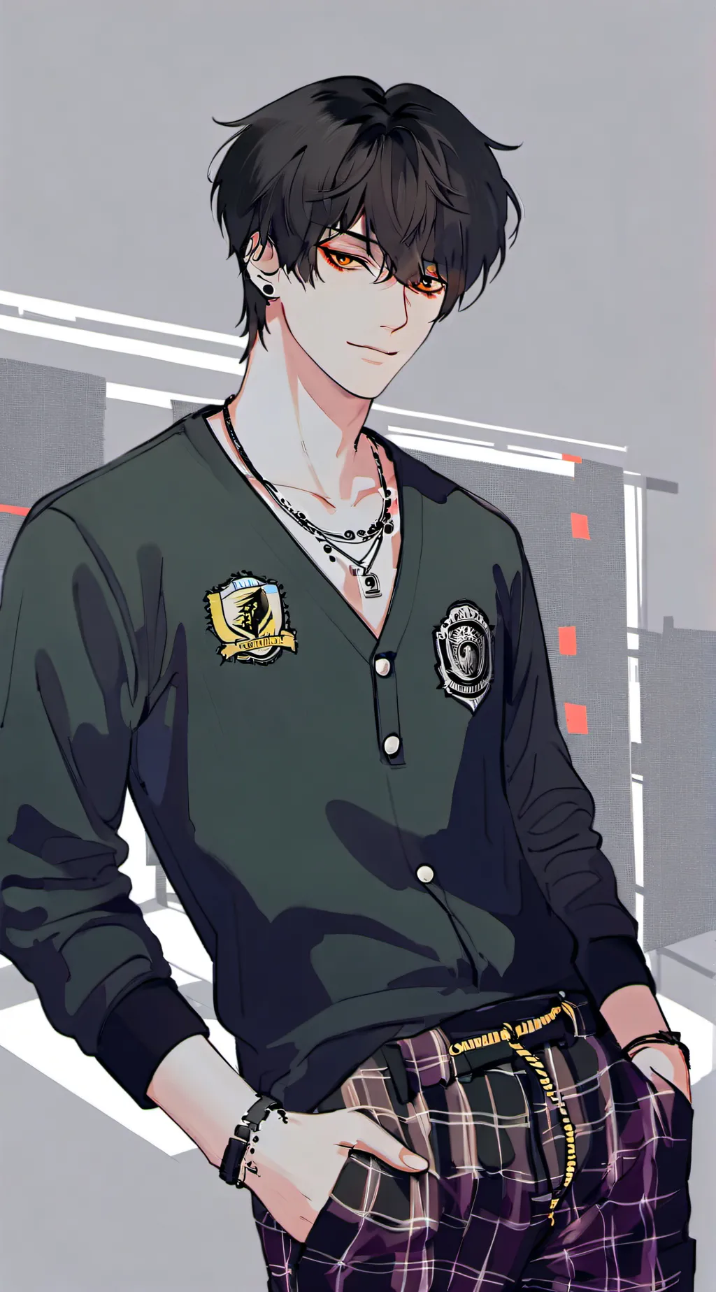 ai character: 🔪🐾iver🐾🔪 background