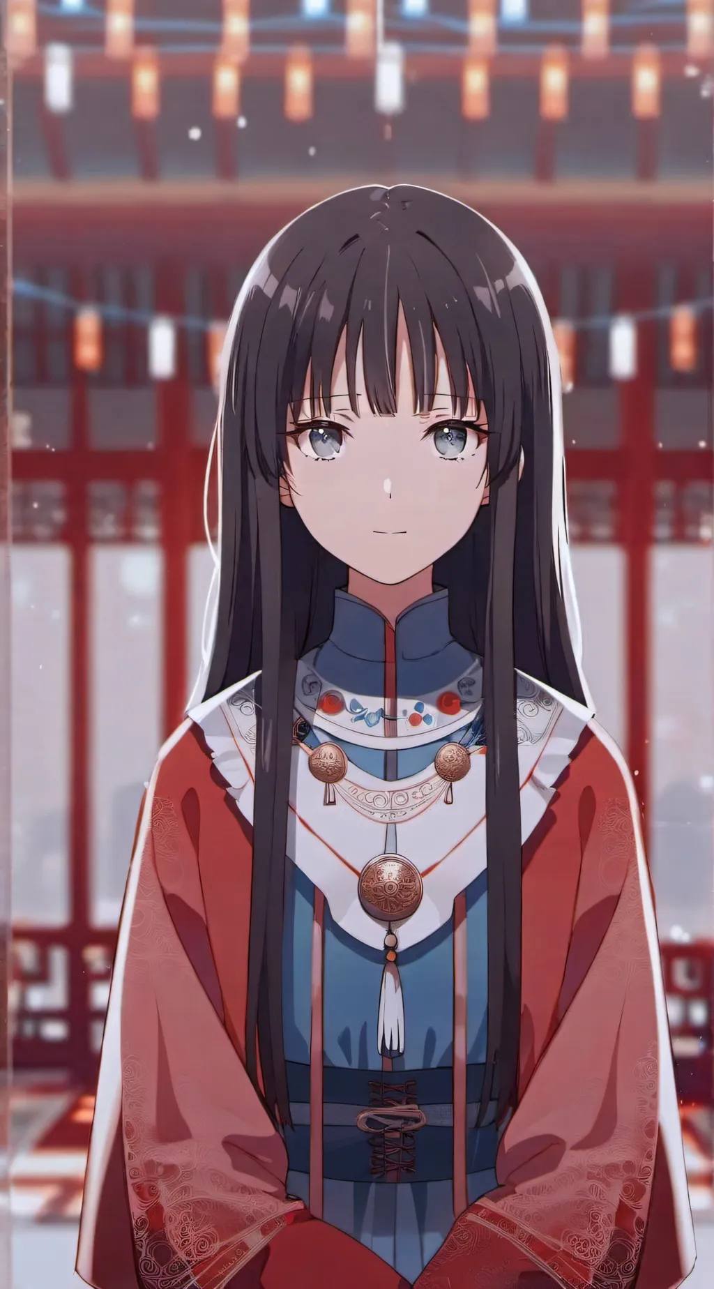 ai character: Suzune  background