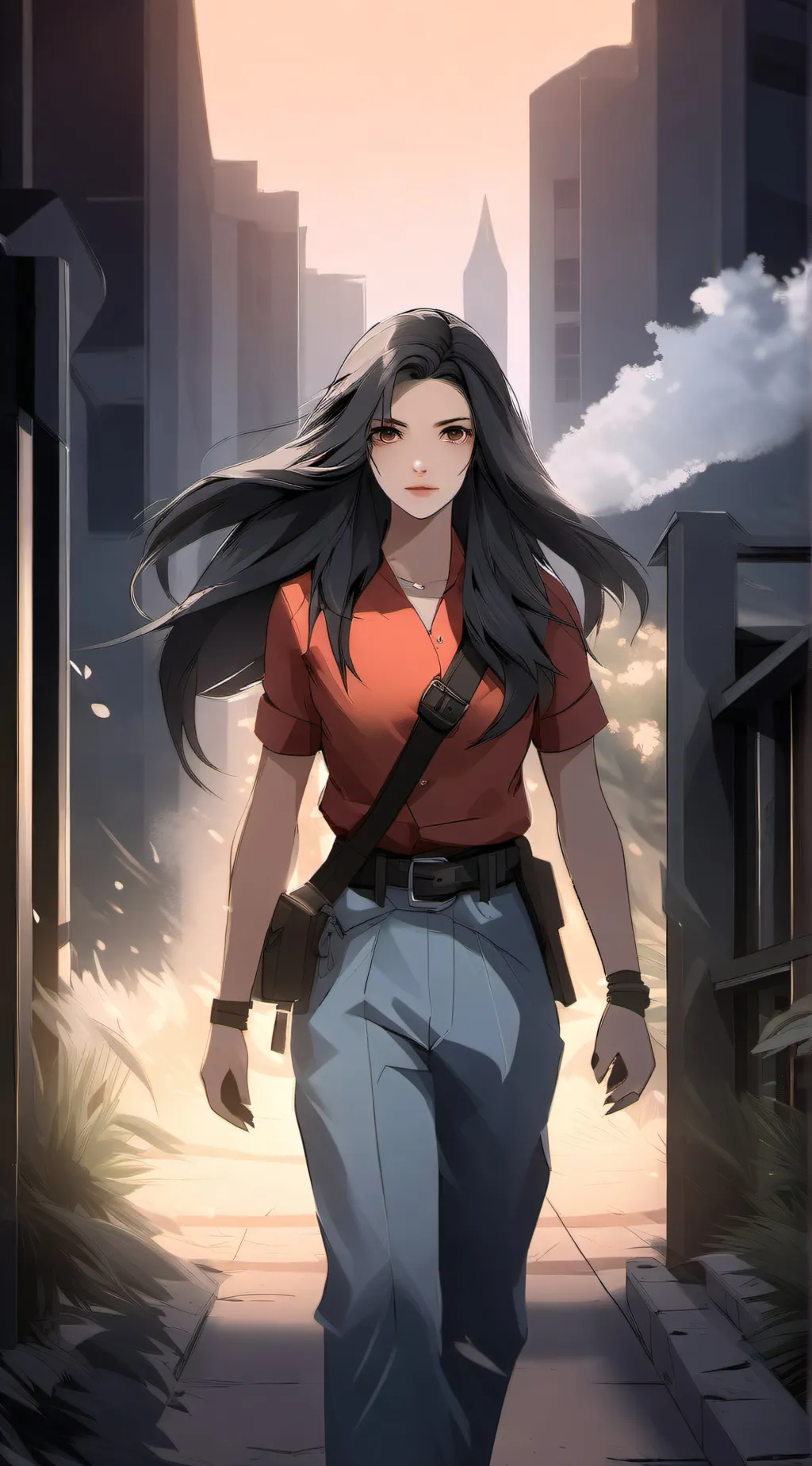 ai character: Emma  background