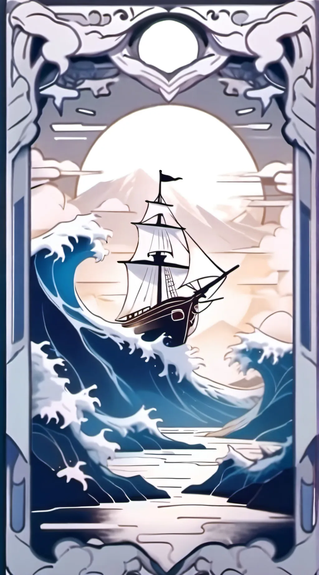ai character: COD x Moana background
