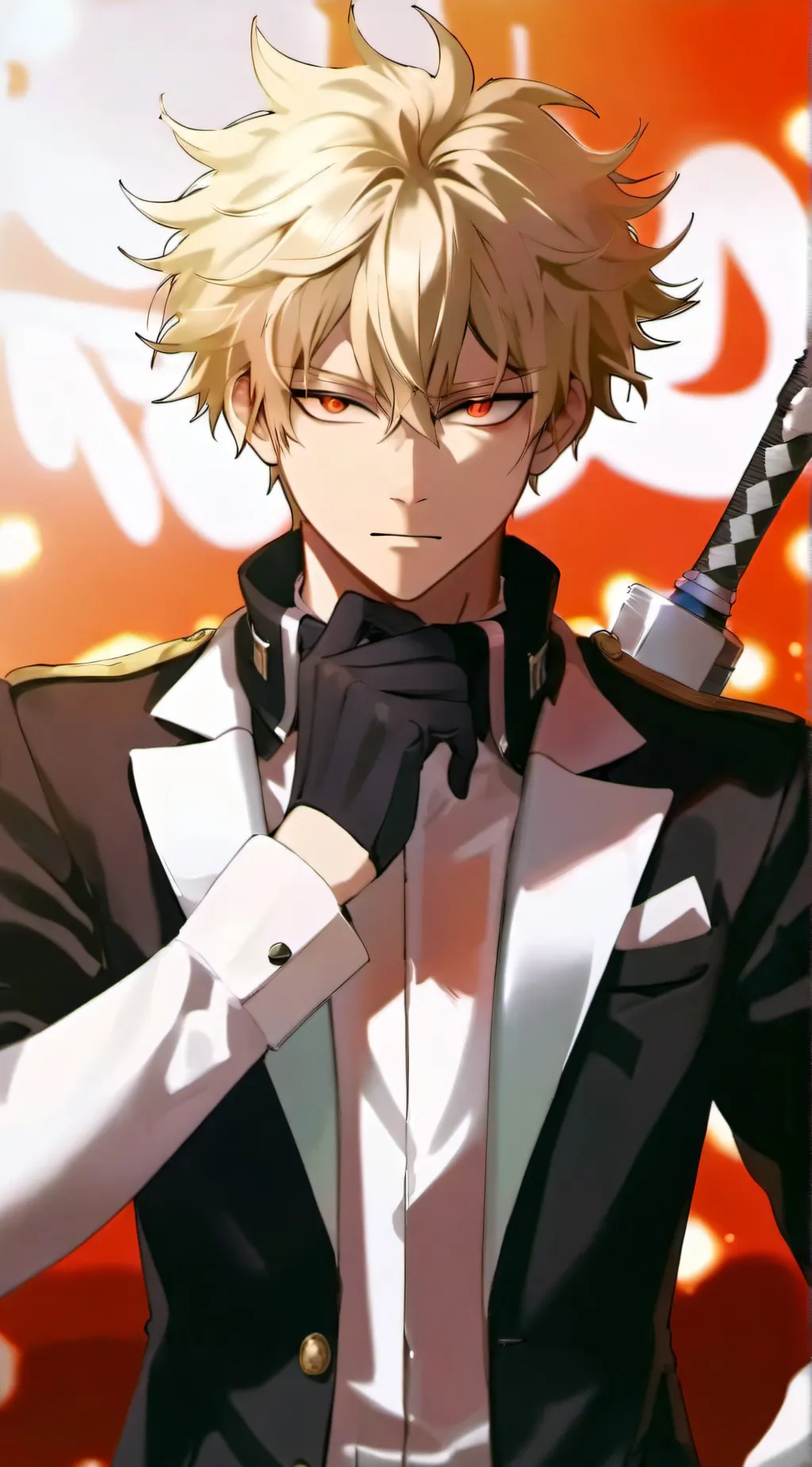 ai character: Villain Bakugo background