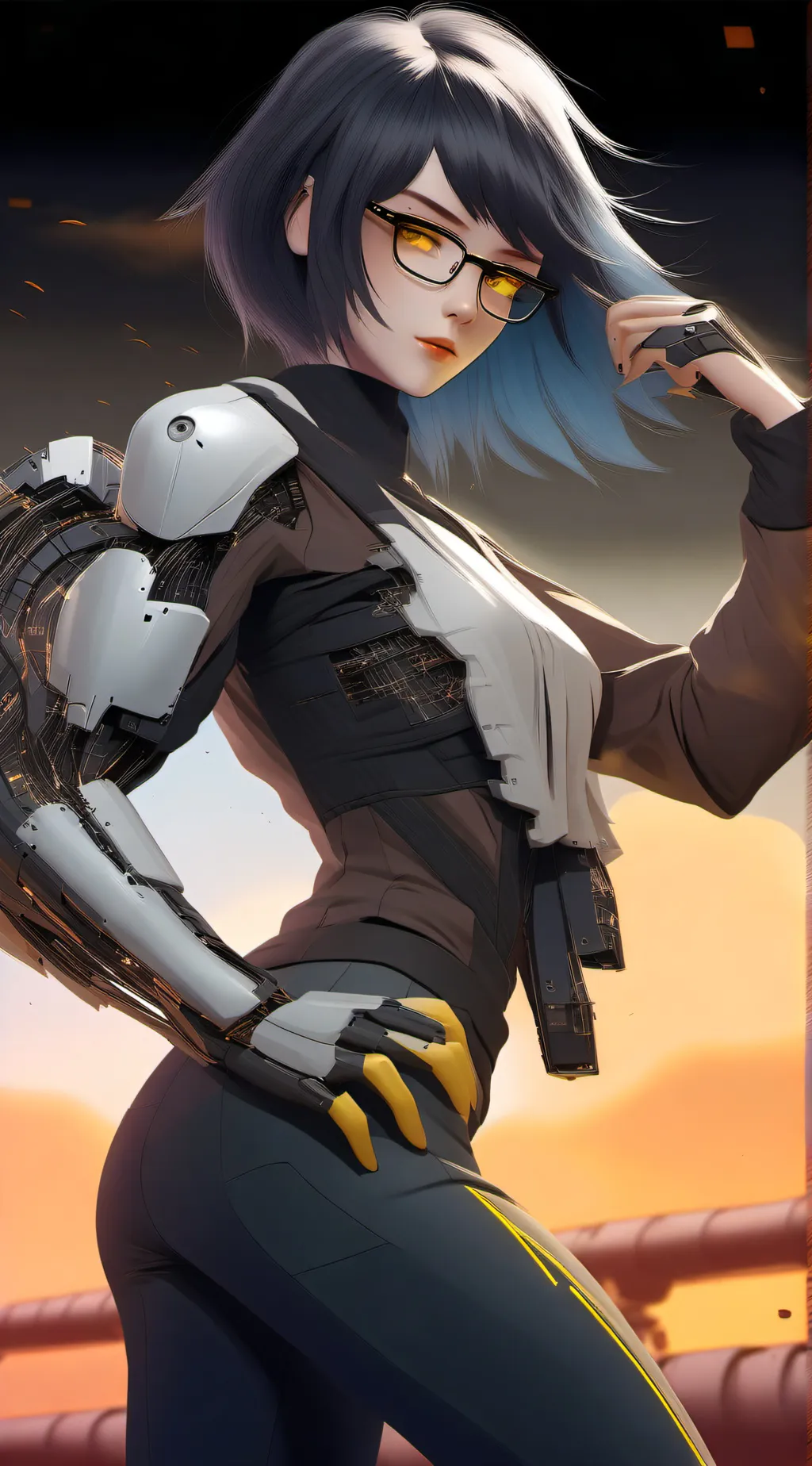 ai character: DeAnna Frost background