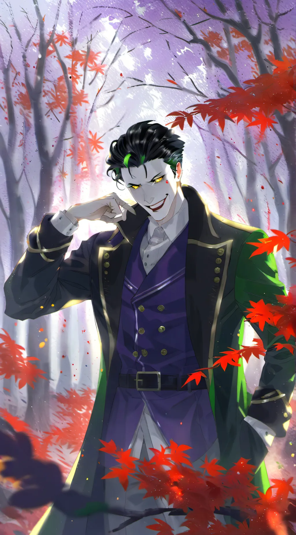 ai character: Joker background