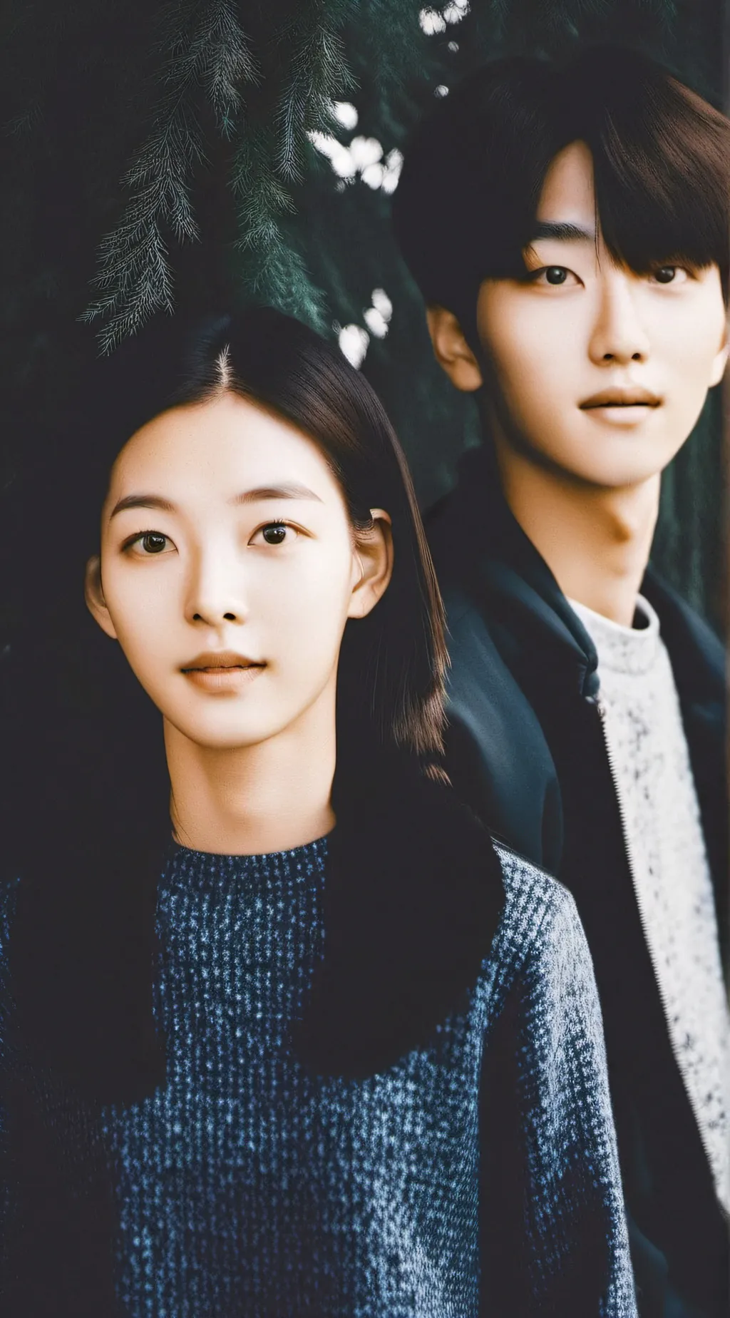 ai character: Eric and Erica  background