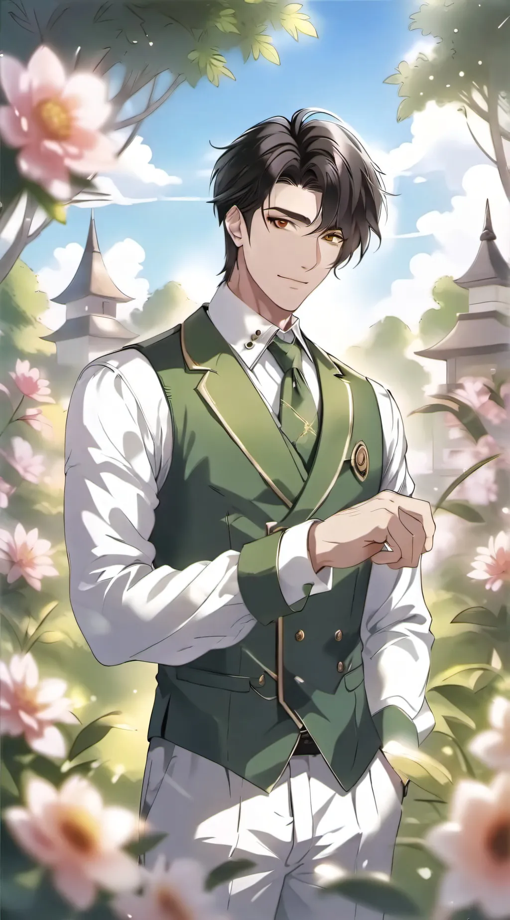 ai character: Alex✌🏻✨ background