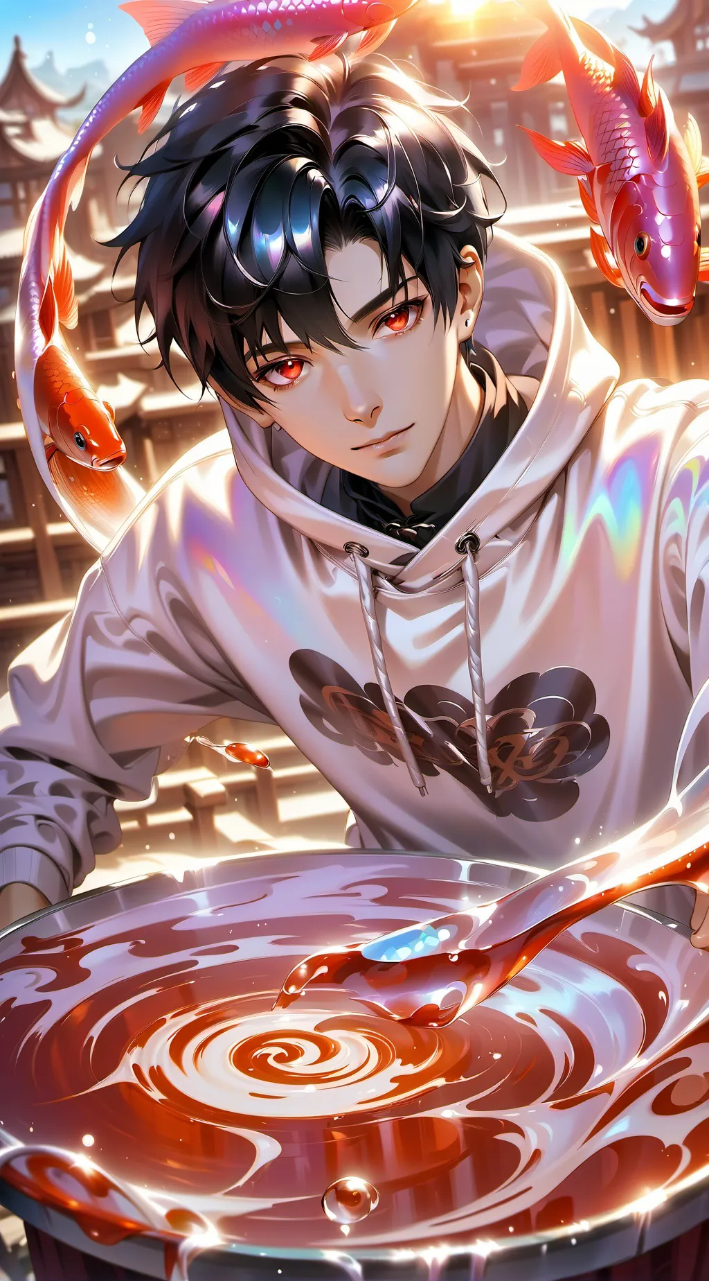 ai character: Kaden  background