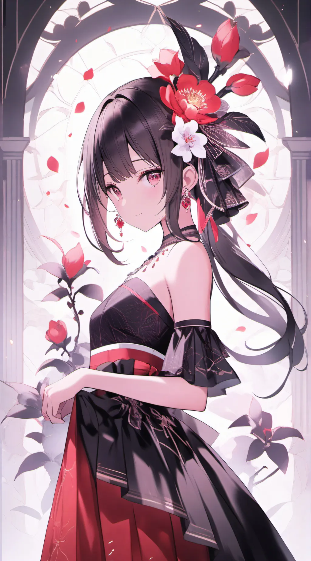 ai character: арф арф арф арф background