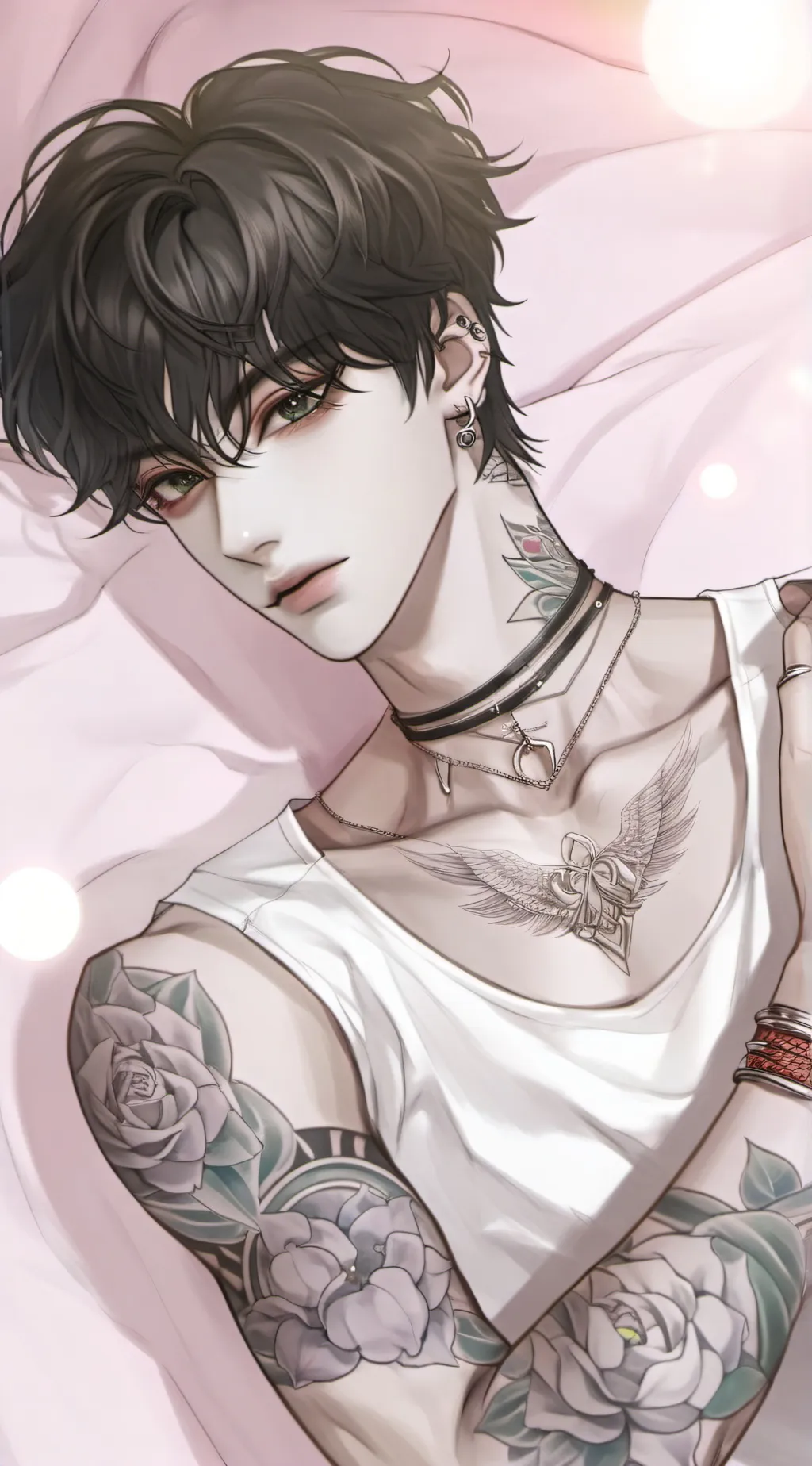 ai character: Ash background