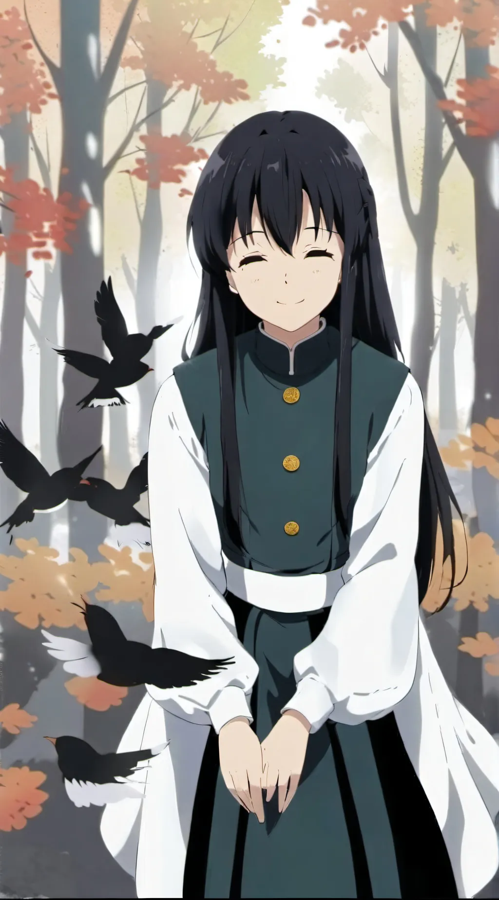 ai character: Muichiro  background
