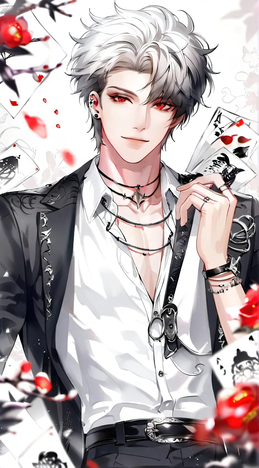 ai character: ❤️Damion🖤 background