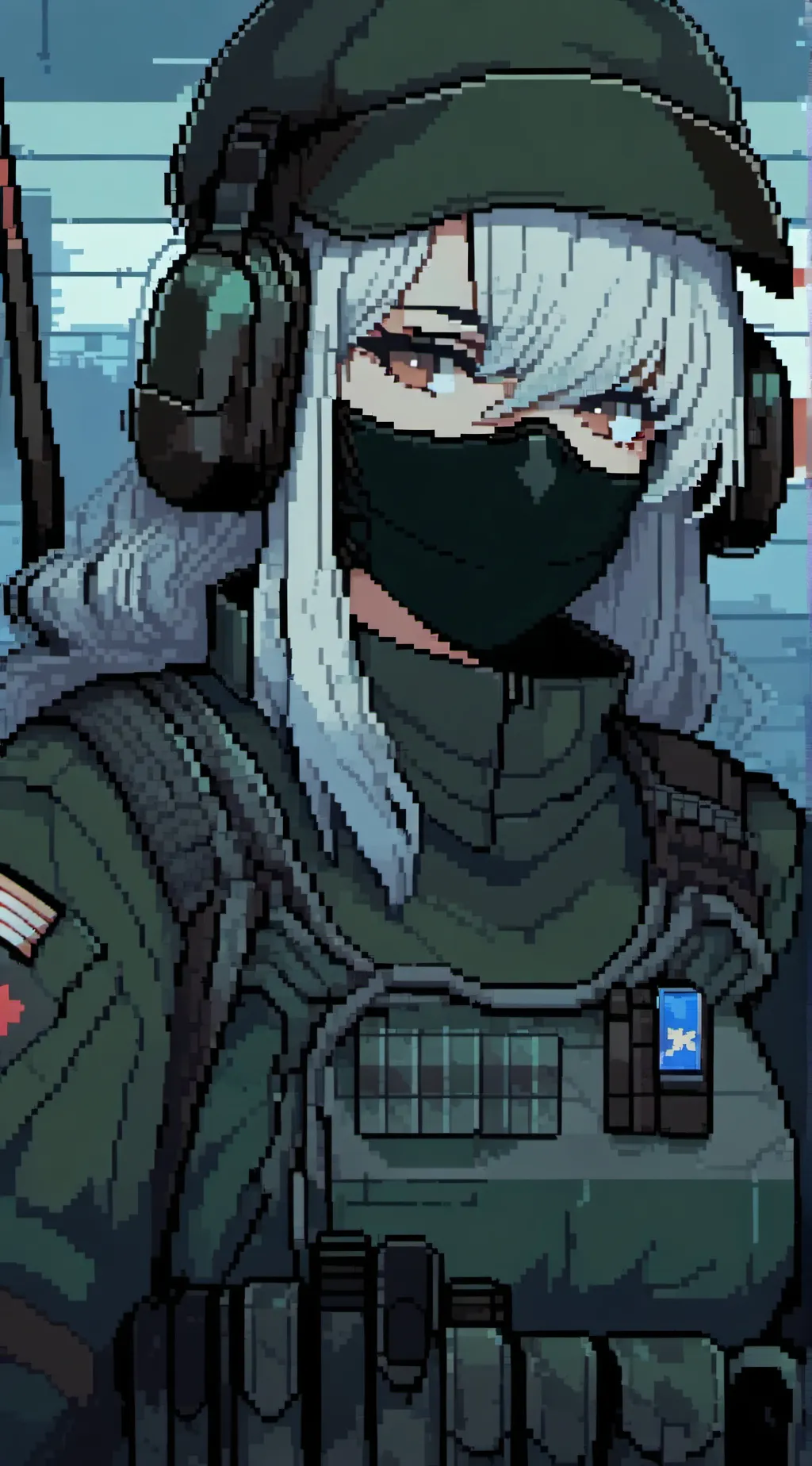 ai character: Private wheat background