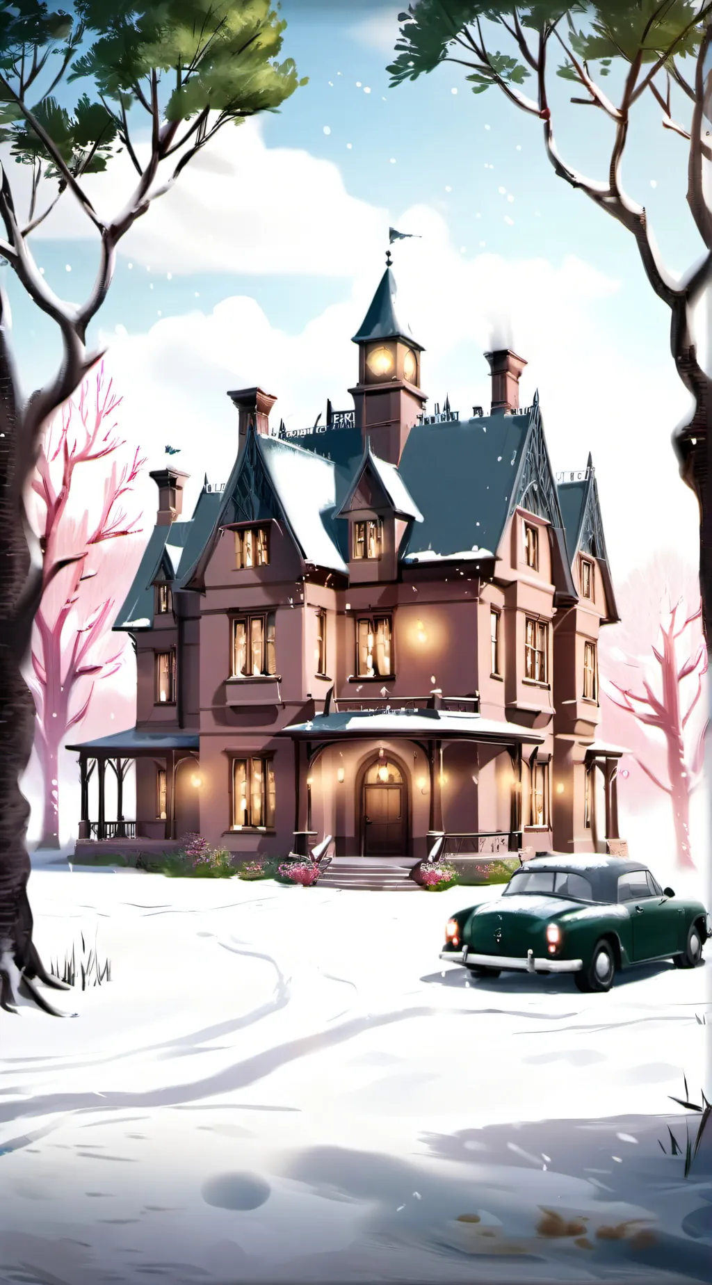 ai character: Hogwarts background