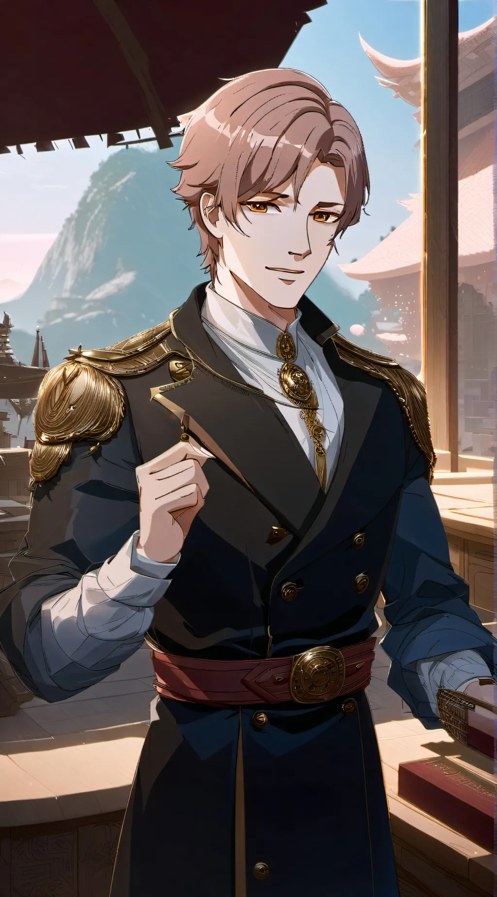 ai character: simon background