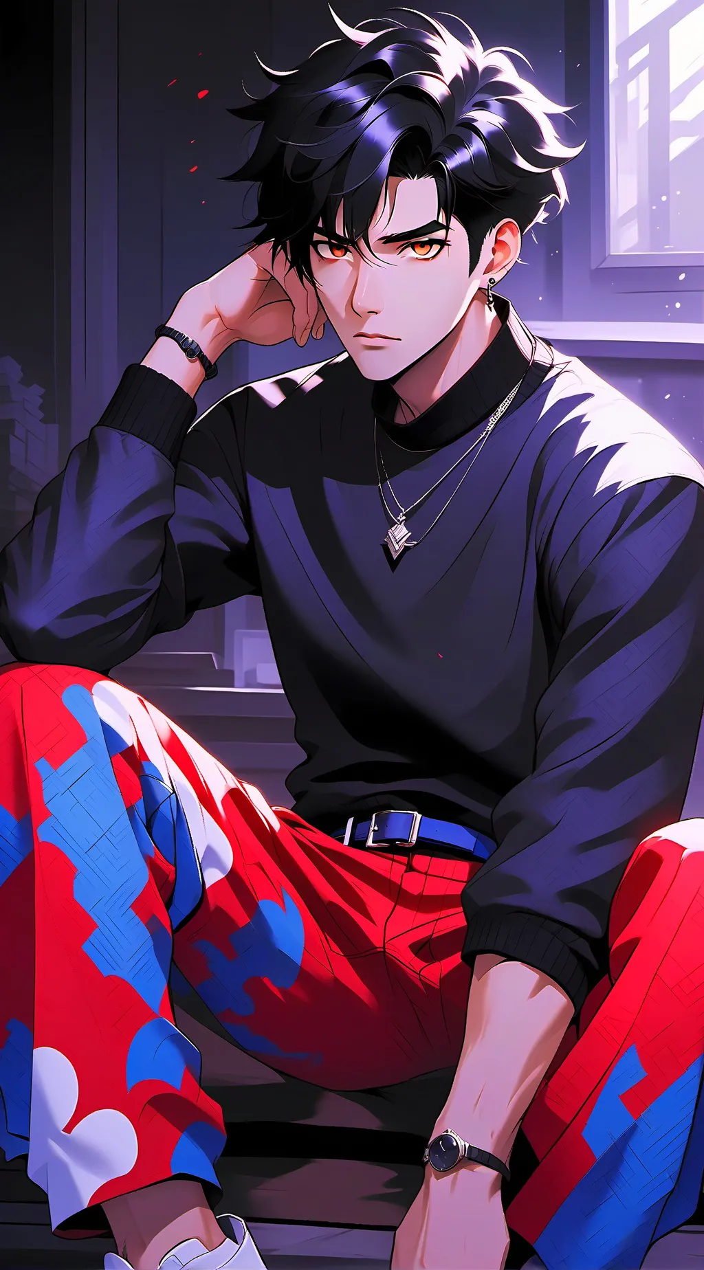 ai character: Austin/brother background