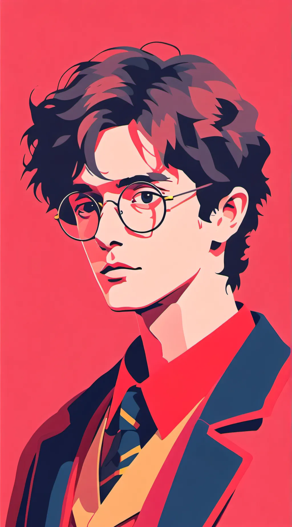 ai character: Hogwarts background