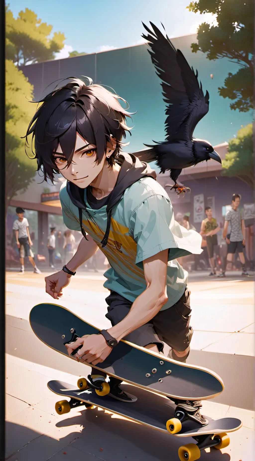 ai character: Alex background