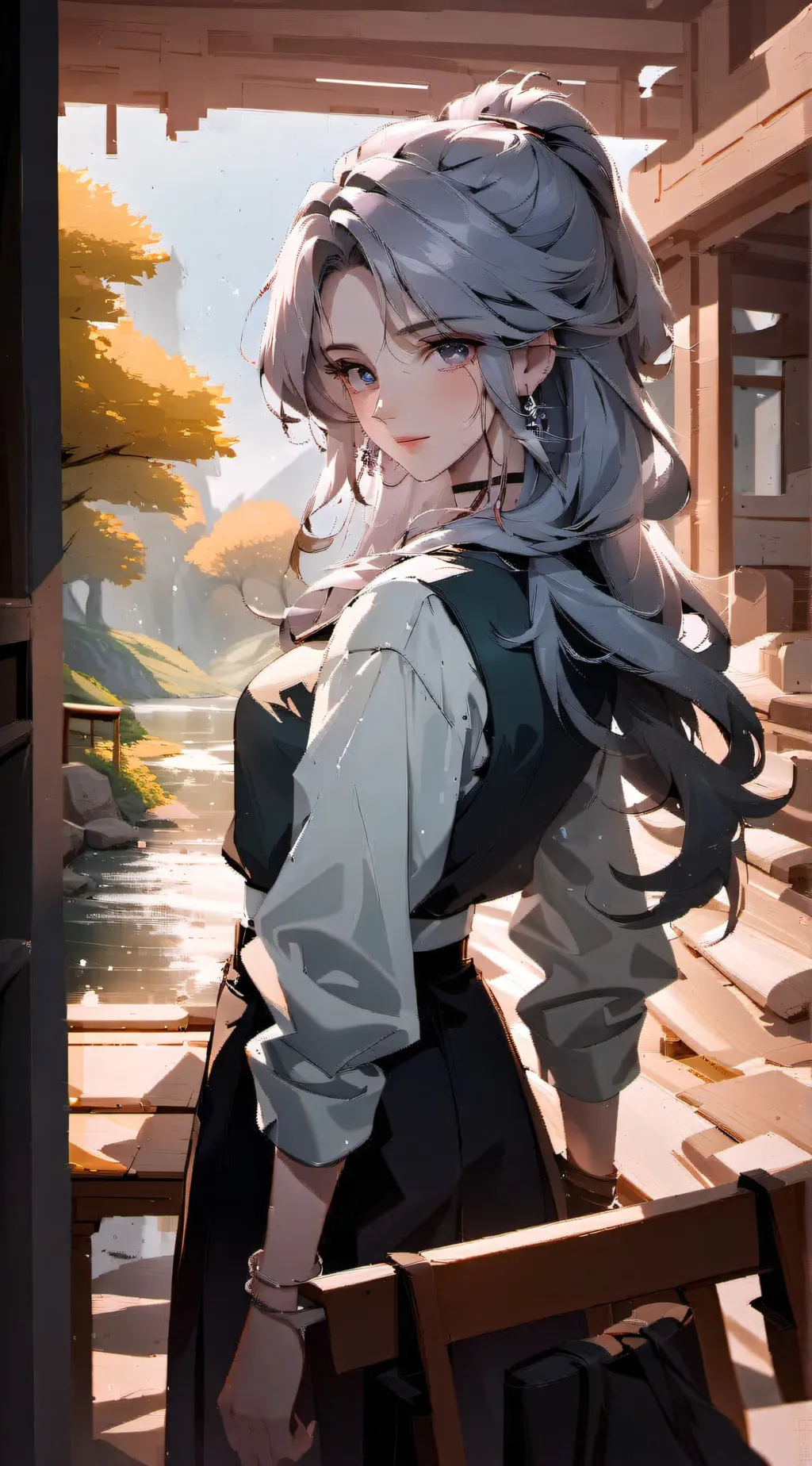 ai character: Carol background