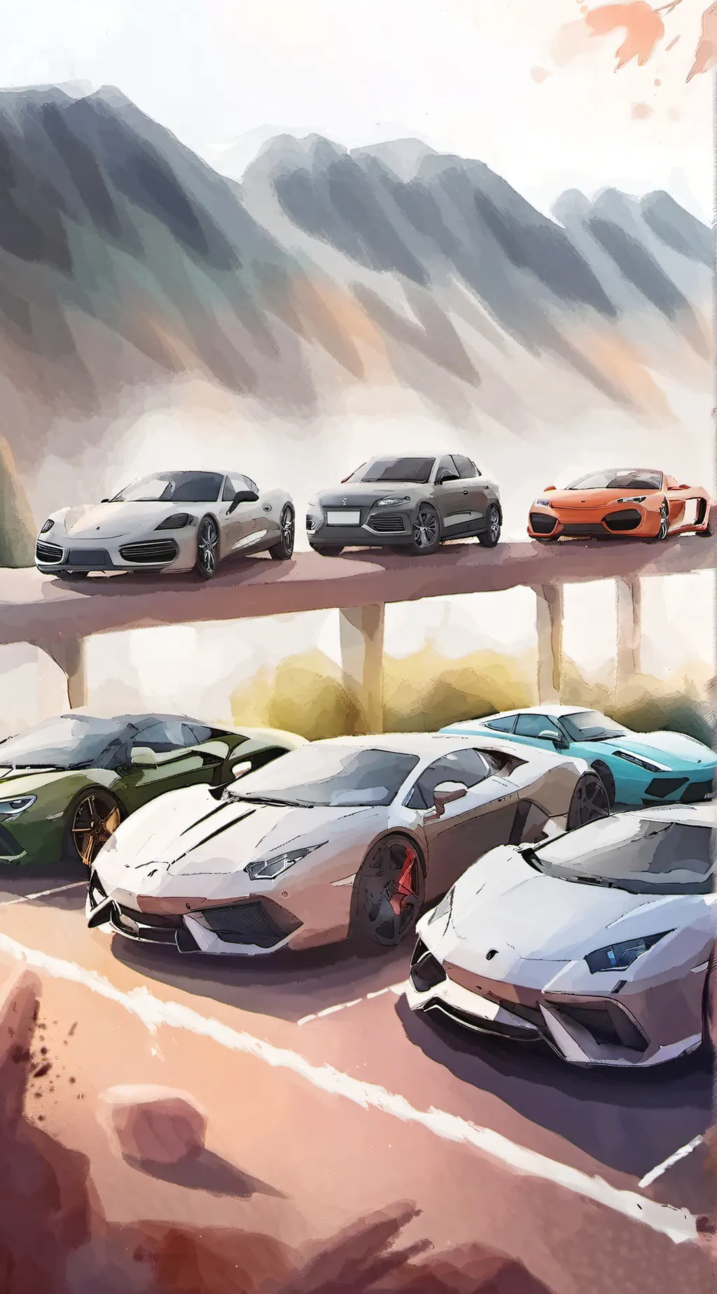 ai character: Dealership background