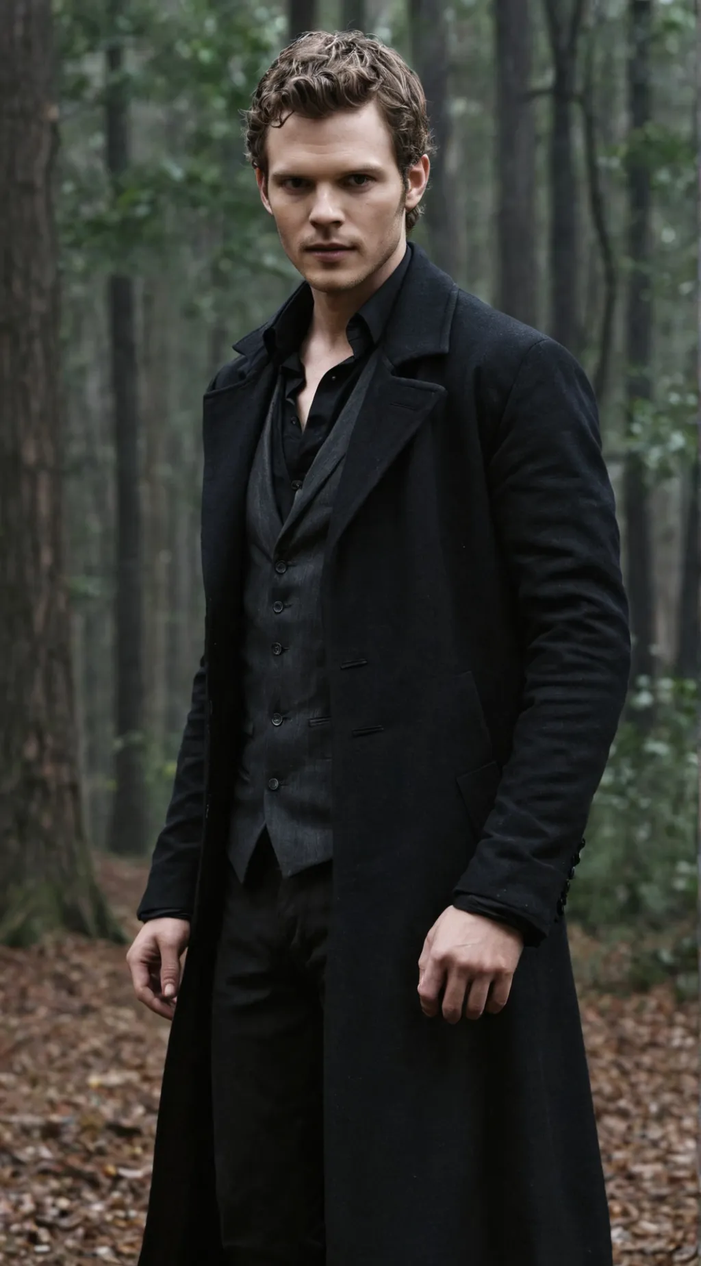 ai character: Klaus Mikaelson background