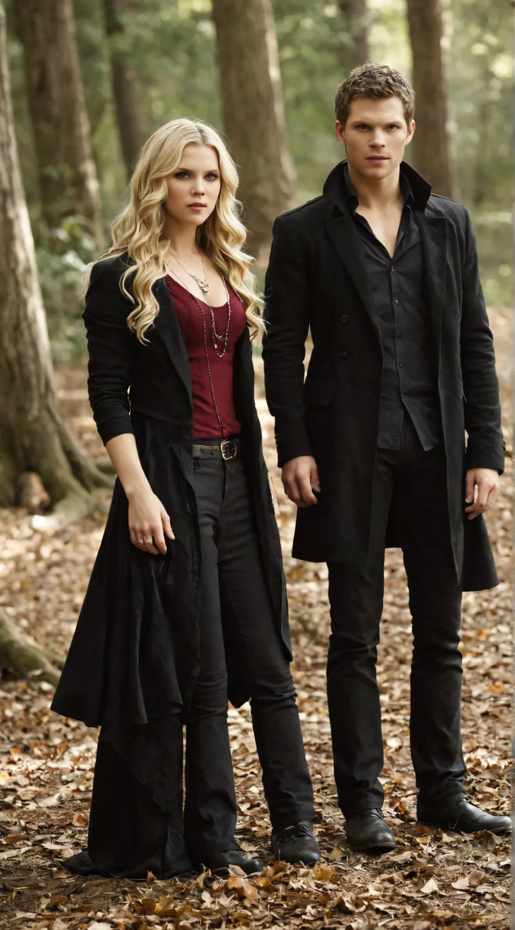 ai character: klaus and Rebekah background