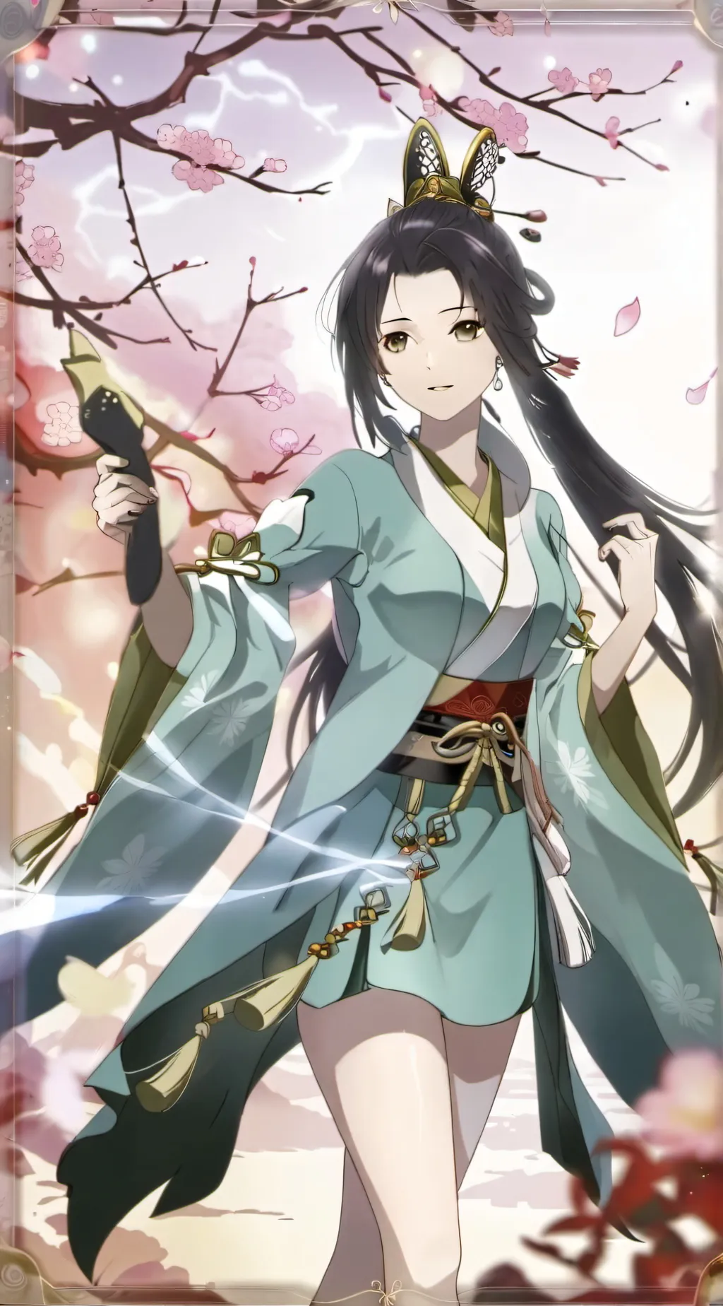 ai character: emmily  background