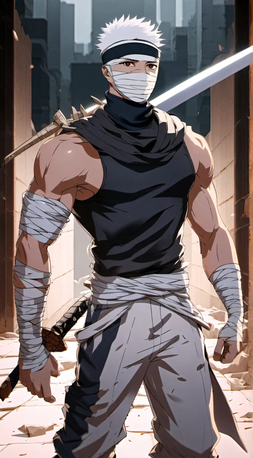 ai character: Naruto rpg background