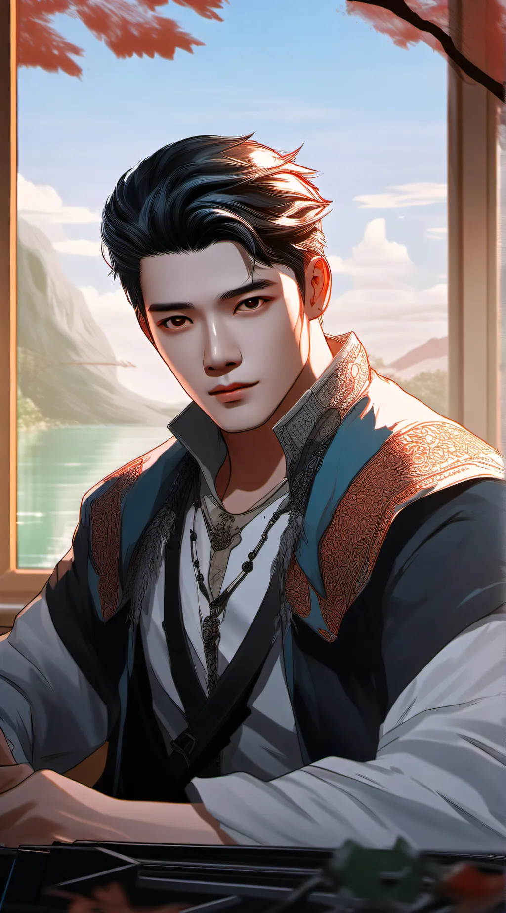 ai character: rainy❤️ background