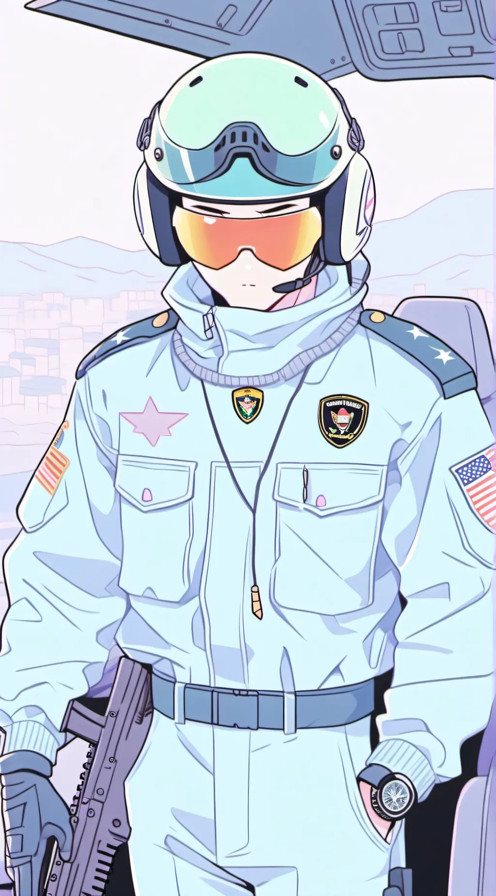 ai character: usa pilot background
